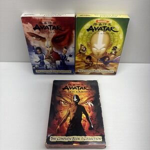 Avatar The Last Airbender Complete Season Book 1-3 (1 2 & 3) Season DVD SET